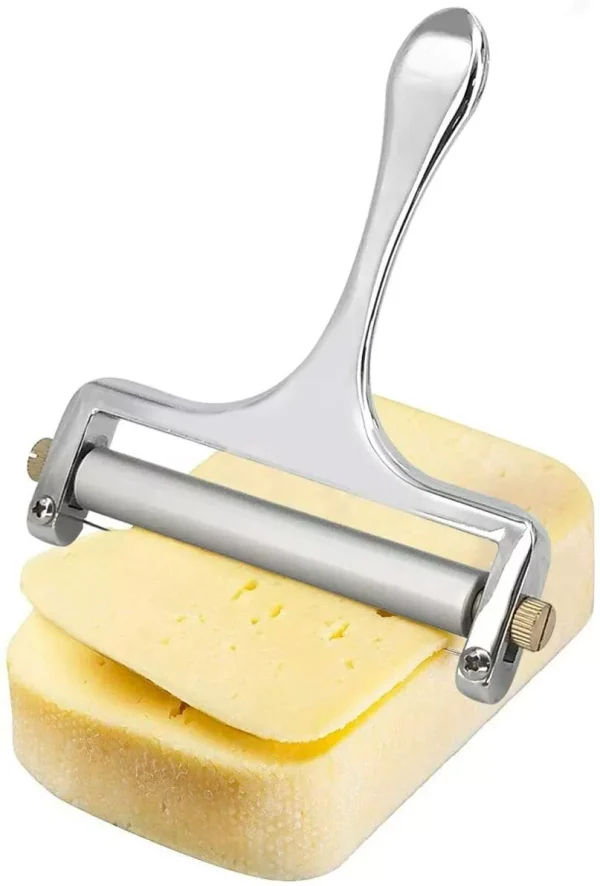 Stainless Steel Cheese Slicer Adjustable Thickness Wire Cheese Cutter Perfectly - Image 2