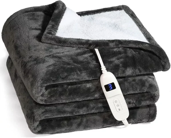 Heated Blanket with Hand Controller - 10 Heat Settings and Auto Shut-Off 50x60 - Image 14