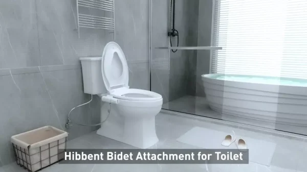 Bidet Fresh Water Spray Kit Non Electric Toilet Seat Attachment with Dual Nozzle - Image 2