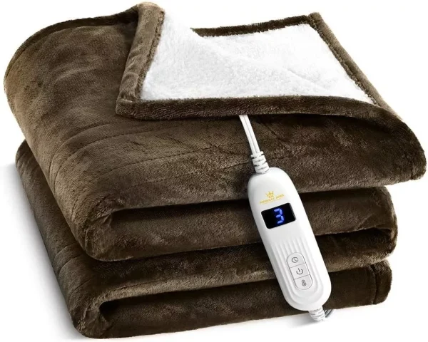 Heated Blanket with Hand Controller - 10 Heat Settings and Auto Shut-Off 50x60 - Image 7