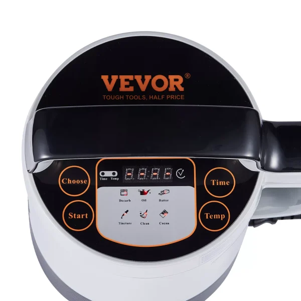 VEVOR Herbal Butter Infuser Machine Oil Decarboxylator Herbal Infuser 900W - Image 11